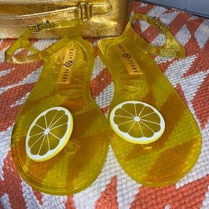Katy Perry Lemon 🍋 Jelly Sandals